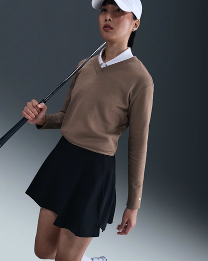 Women's V-Neck Long-Sleeve Golf Top