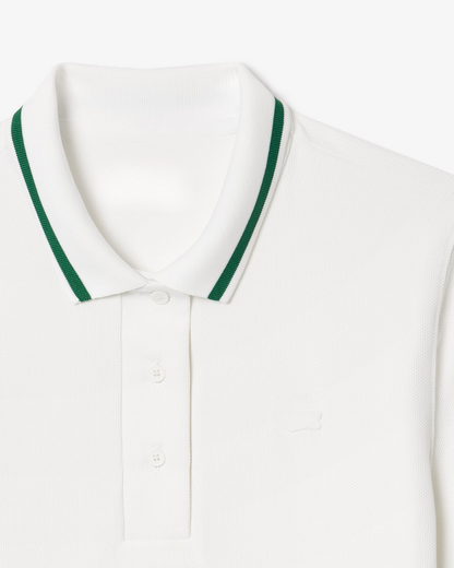 Women's UV Protect Stripe Collar Tennis Polo